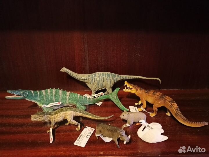 Schleich - фигурки животных саваны, Африки, океана