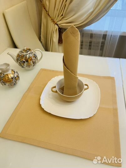 Салфетки сервировочные, кухонные на стол, праздник