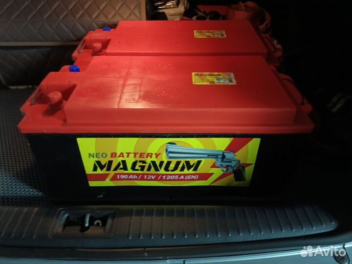 Аккумулятор грузовой 190 ah