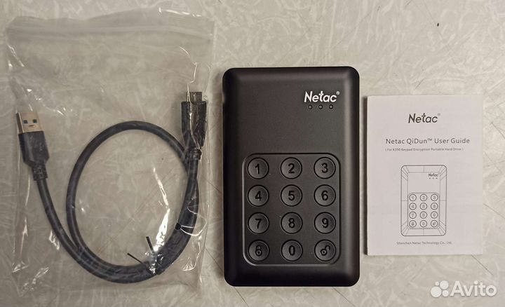 Внешний жёсткий диск Netac, k390, 2 тб