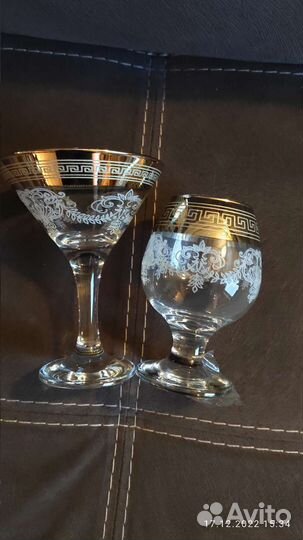 Набор фужеров,18 штук, в подарочной коробке