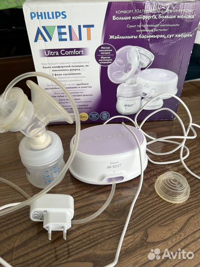 Молокоотсос avent электрический