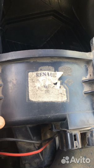 Вентилятор печки renault clio2