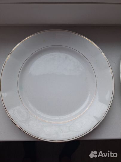 Старинные тарелки ф. Кузнецов 3 шт