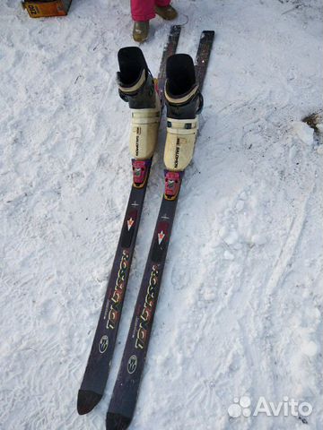 Горные лыжи+ботинки