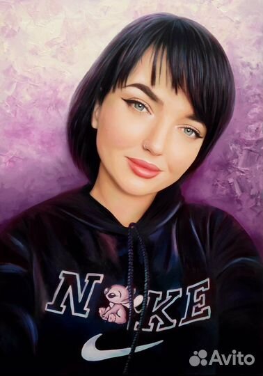 Портрет по фото маслом на заказ