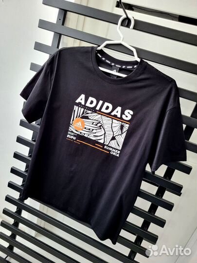 Футболка мужская Adidas хлопок