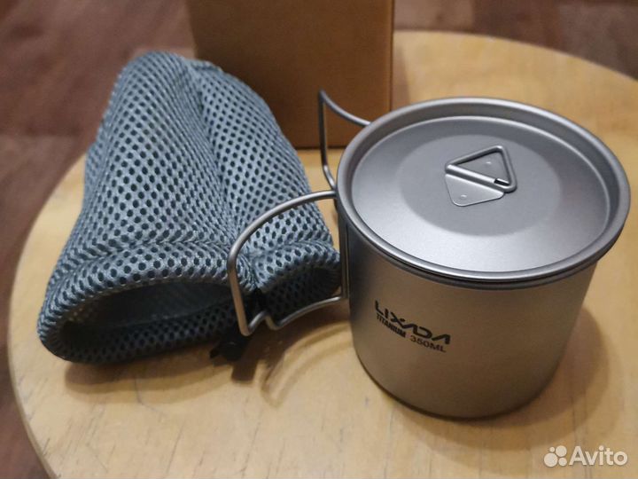 Титановая кружка