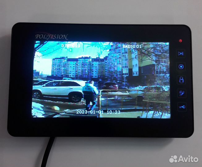 Видеодомофон Монитор сенсорный с памятью PVD-A07M2