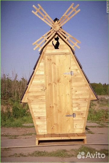 Дачный туалет с дельфином GWR