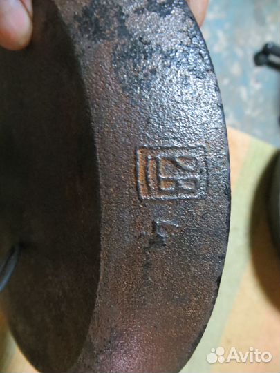 Сковорода чугунная 24см и 18 см и 22 см СССР