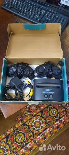 Игровая приставка Sega super drive 9+