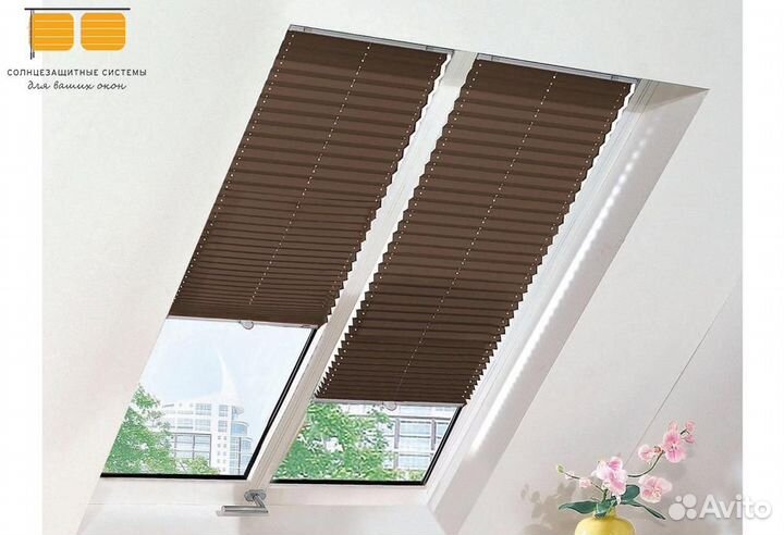 Жалюзи шторы плиссе