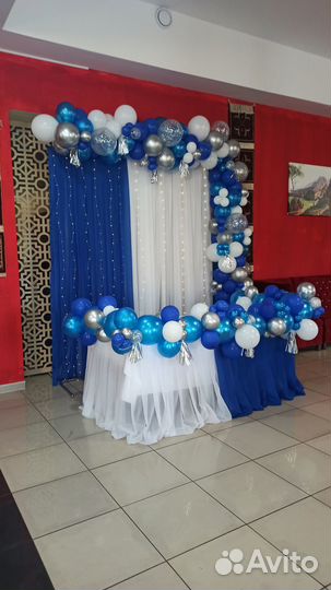 Оформление свадьбы, юбилея,фотозоны