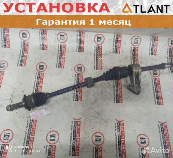 Привод передний правый suzuki SX4