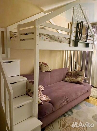 Детская кровать домик от 2 лет