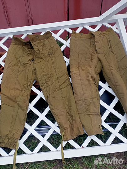 Ватные армейские штаны времён СССР