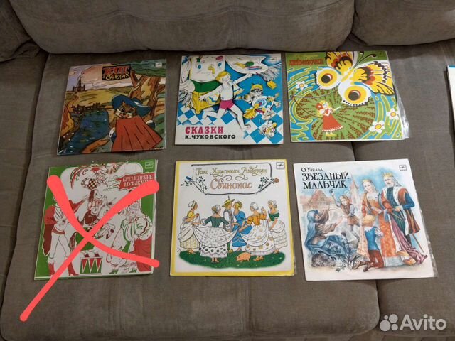 Грампластинки СССР с детскими сказками