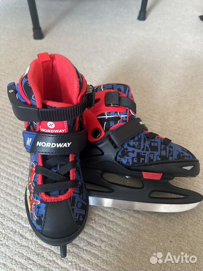 Коньки детские раздвижные