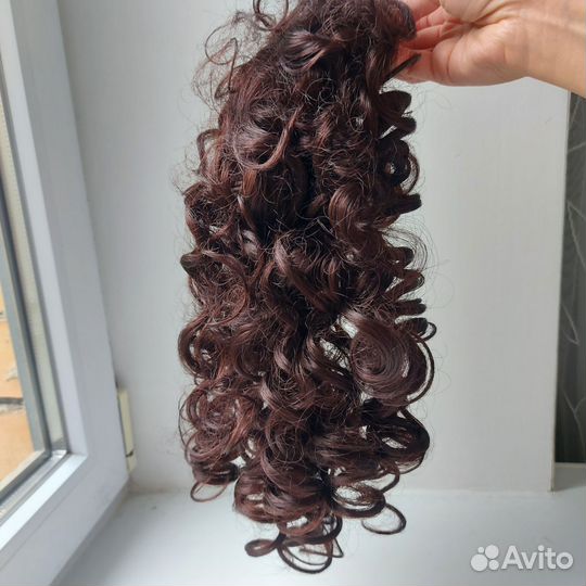 Хвост шиньон на крабе