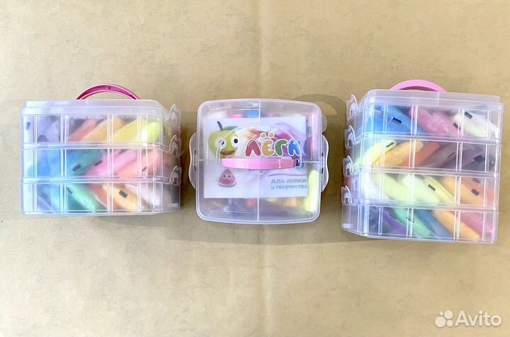 Набор легкий / воздушный пластилин