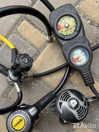 Набор для дайвинга Beuchat с 2мя октопусоми