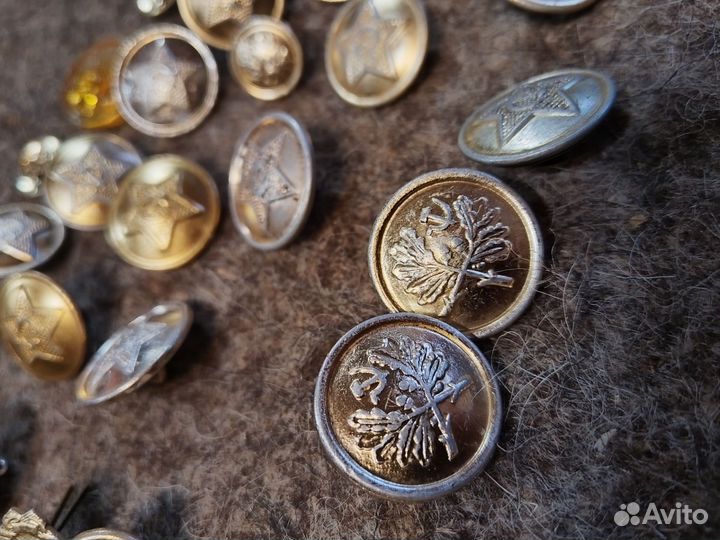 Пуговицы времен СССР