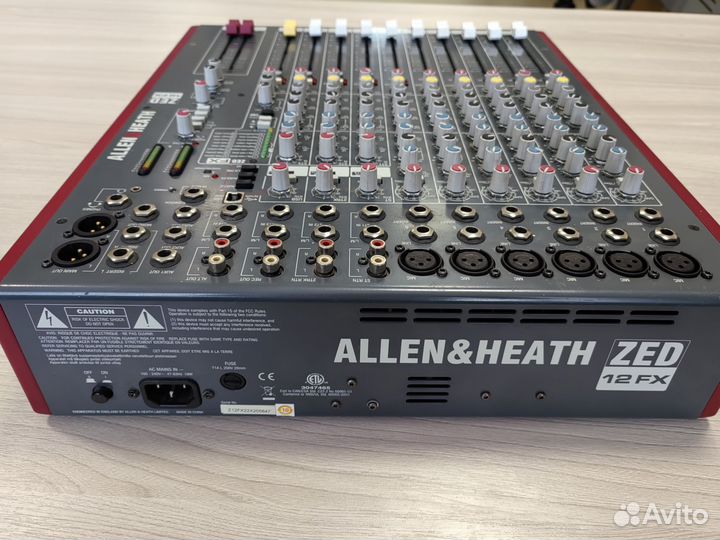 Микшерный пульт allen heath zed12fx