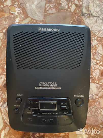 Продаю Автоответчик Panasonic KX-TM80-B Black