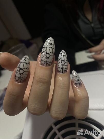 Маникюр + наращивание на дому
