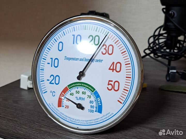 Термометр гигрометр механический