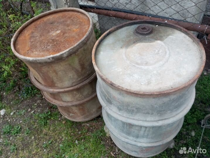 Бочки оцинкованные