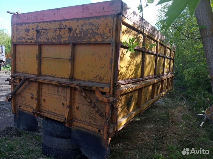 Кузов самосвальный прицепа гкб