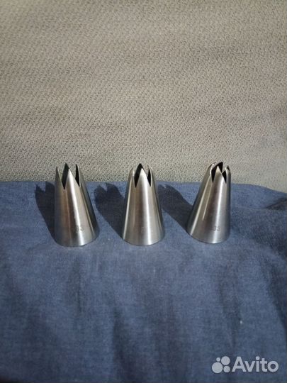Новые кондитерские насадки 3шт