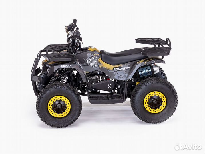 Детский квадроцикл Mini Grizlik X16 (PS, BW) motax