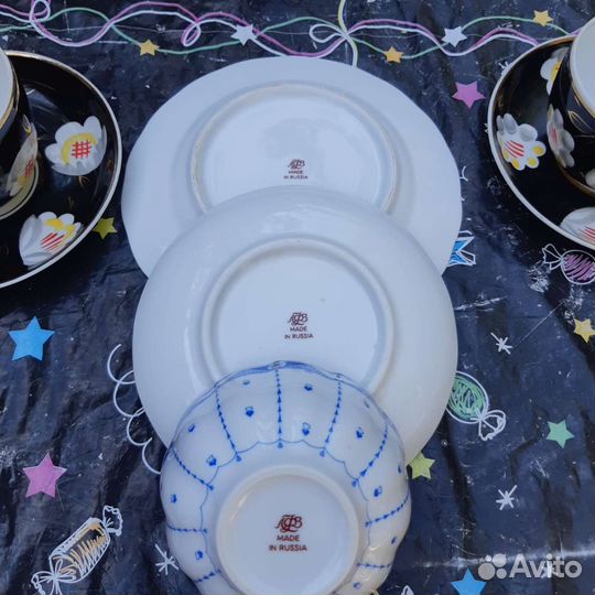 Чашка с блюдцем лфз