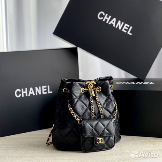 Рюкзак женский натуральная кожа Chanel