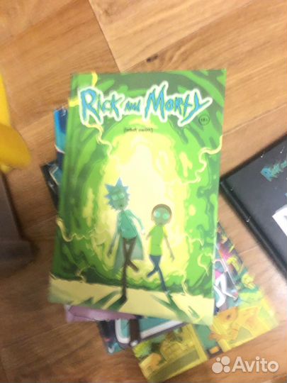 Комиксы рик и морти