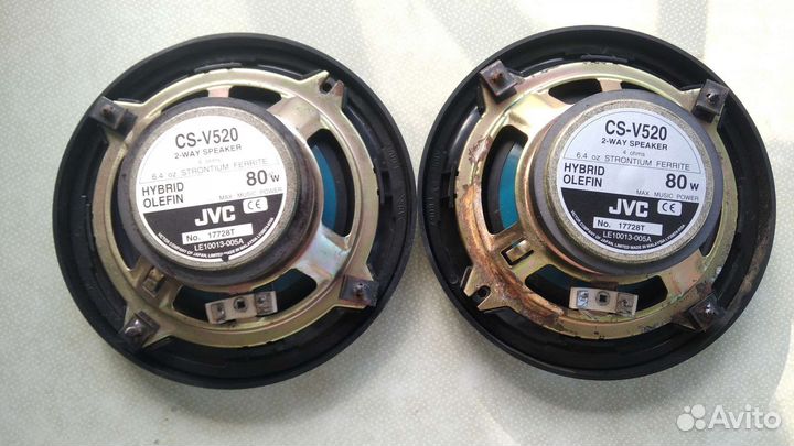 Автомобильные динамики JVC CS-V520