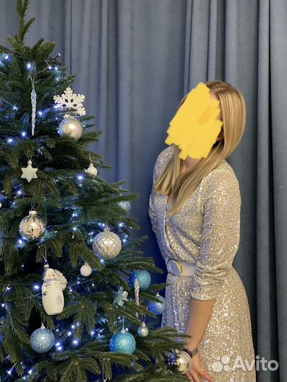 Новогоднее женское Платье