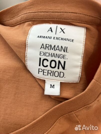 Armani exchange футболка