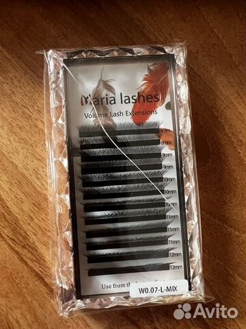 Готовые пучки для наращивания ресниц 3д