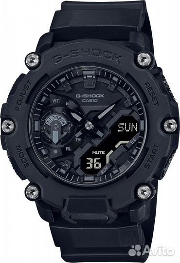 Новые часы casio G-Shock GA-2200BB-1AER