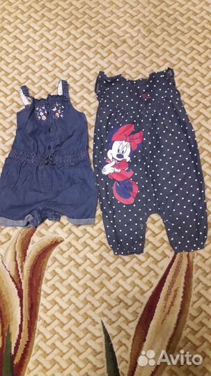 Джинсовые комбинезончики