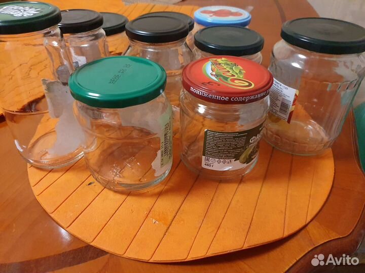 Банки стеклянные пакетом