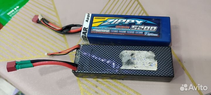 2 аккумулятора lipo 2s