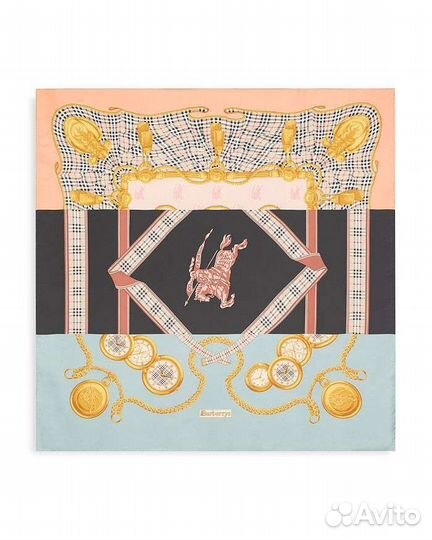 Burberry новый шёлковый платок Оригинал