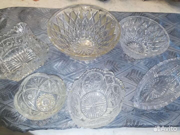 Посуда хрусталтная