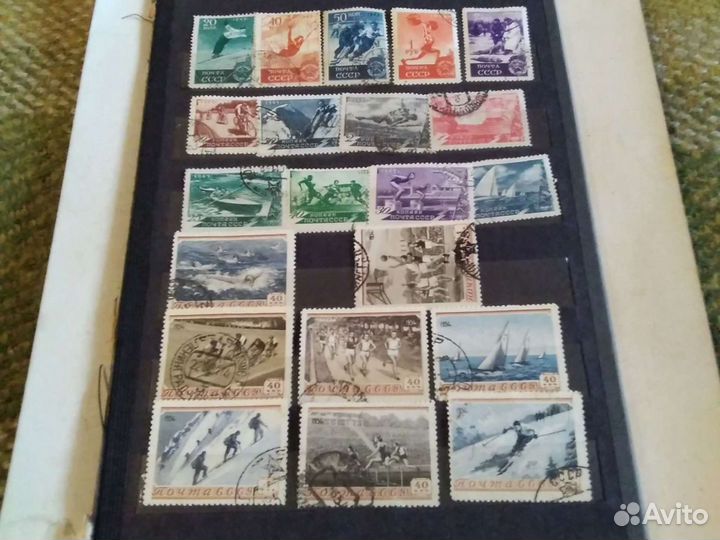 Наборы почтовых марок РСФСР и СССР