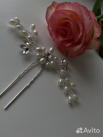 Шпилька для волос украшение